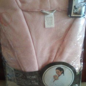 Pink soft robe
